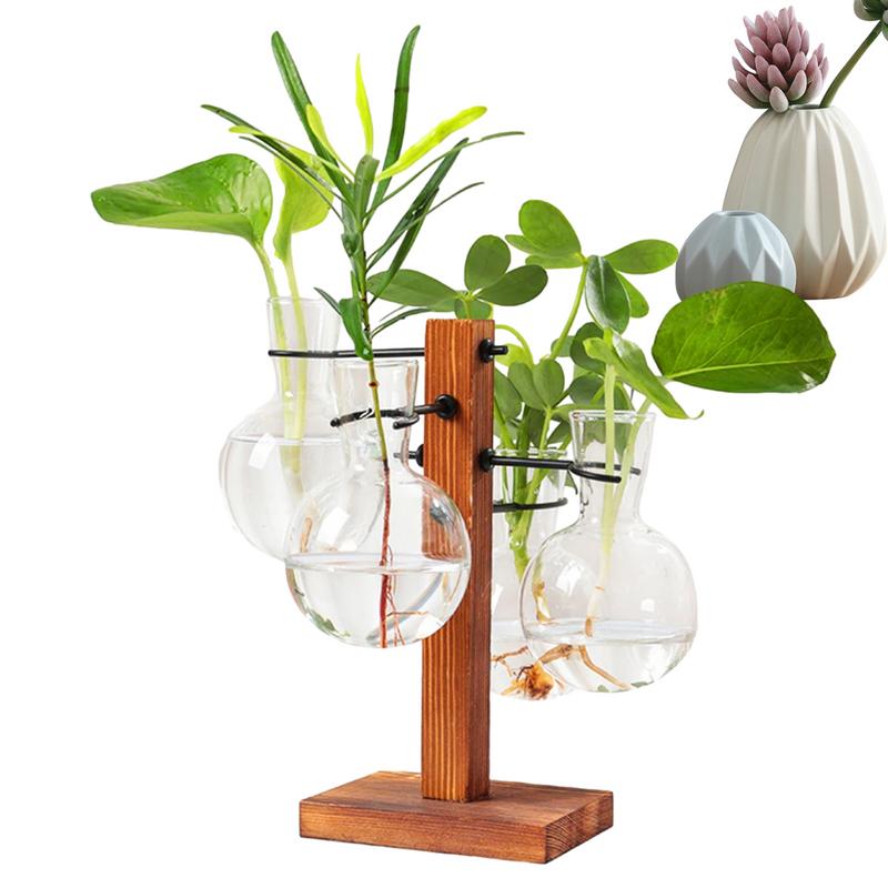Propagation Station Vase - Terrarium Met Standaard Terrarium Planter Lamp