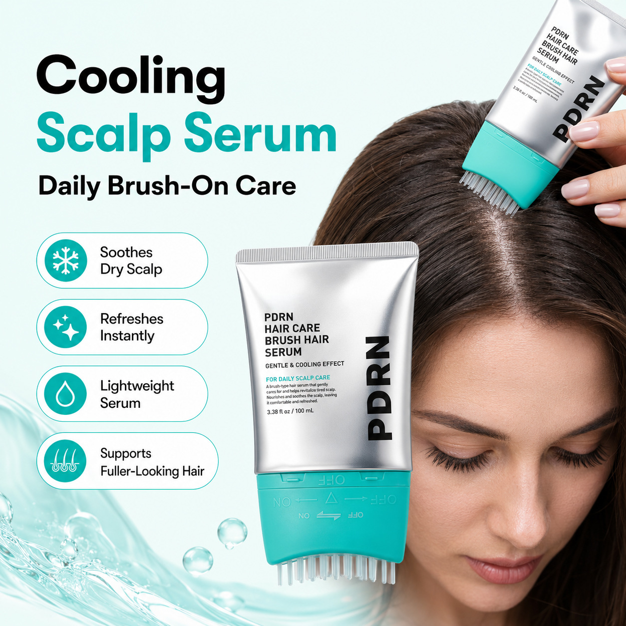 Root Stimulator Liquid - PDRN Scalp Repair Serum Versterkt de