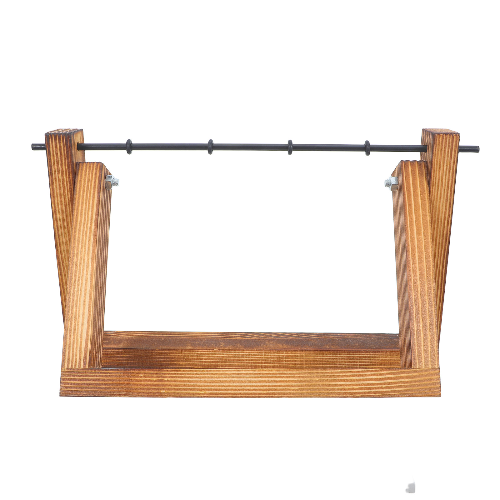 Propagation Station Vase - Hydroponische plantenvermeerderingsset met houten standaard en