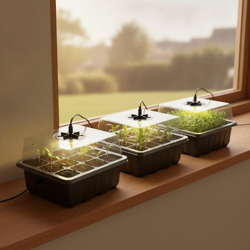 6/12-cel zaaitray voor thuisge - Humidity Dome Kit recensie en prijs